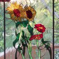Finally Summer - Sunflowers swaying in the summer breeze...