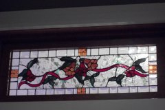 Trumpet Lillies Transom
